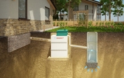 Септик полиэтилен,  автономная канализация для дома